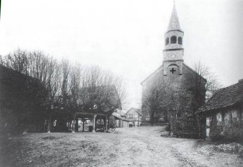 Dorfkirche um 1930 (Quelle: Heinrich Franz)